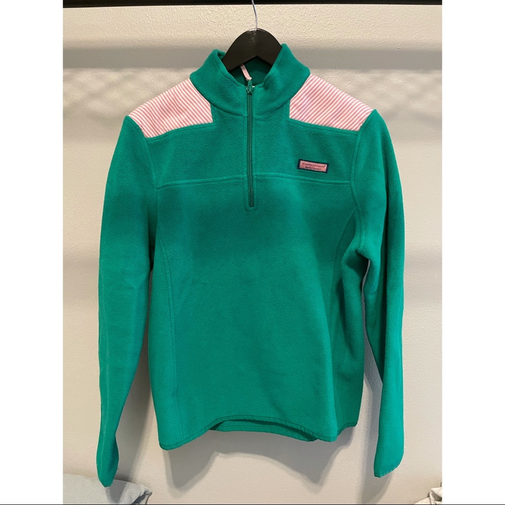 Vineyard Vines Classic Fleece Shep Top